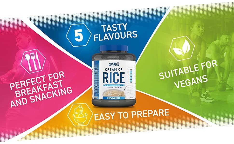 Applied Nutrition Cream of Rice Fitness Muscle Shop